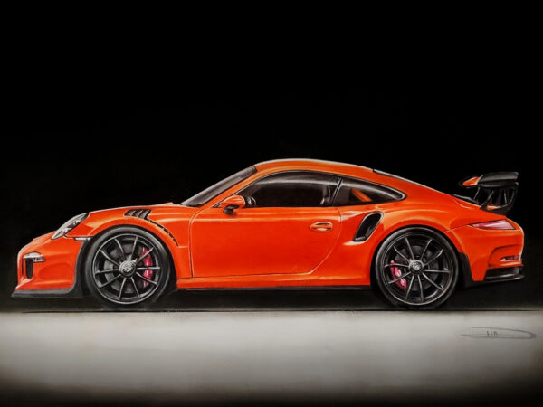 PORSCHE 911 (991) GT3 RS Orange Lava